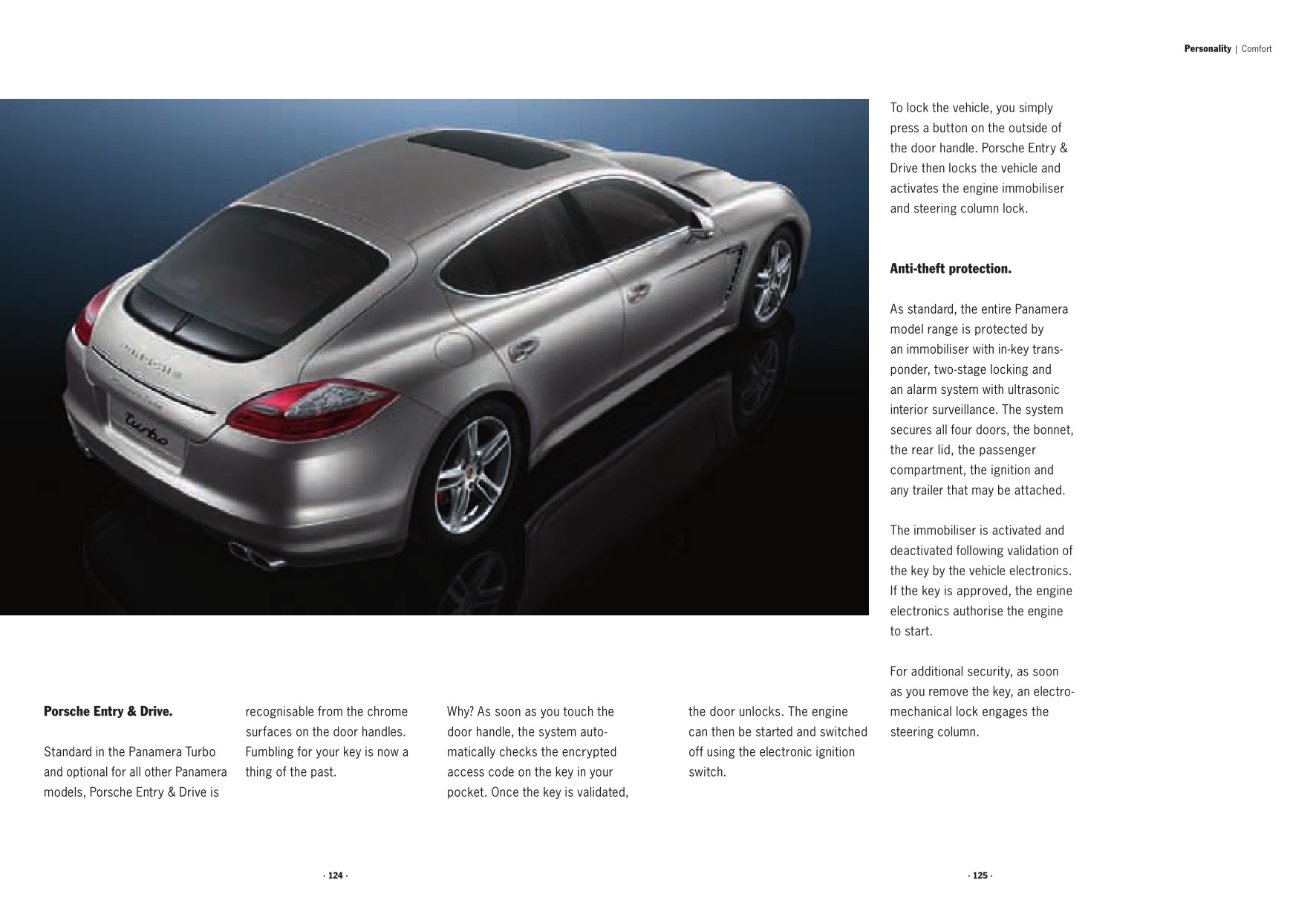 2010 Porsche Panamera Brochure Page 6